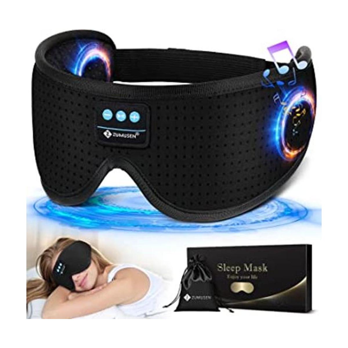 Auriculares para dormir máscara de sueño Bluetooth con