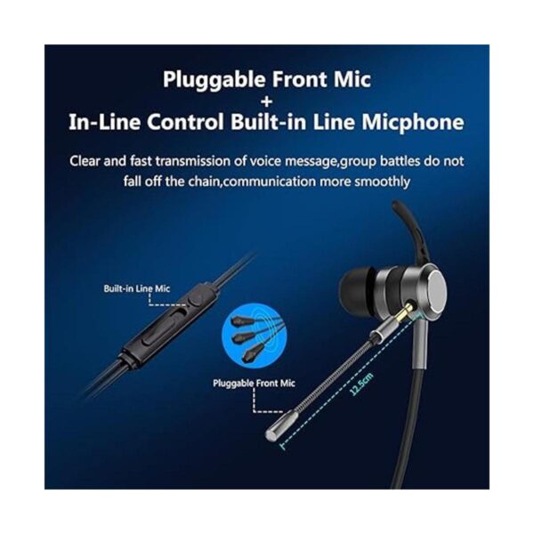 Auriculares de 0.138 in con cable para juegos con_3