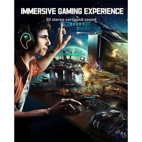 Auriculares para juegos para Xbox One Series XS PS4 PS5