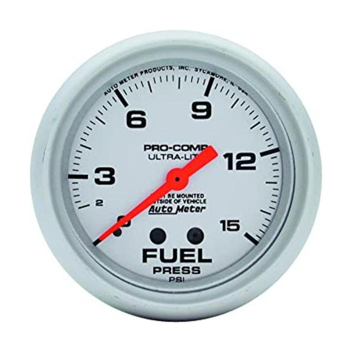 Auto Meter 4411 UltraLite Medidor de presión mecánico de