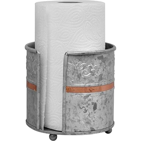 Autumn Alley Farmhouse Soporte de toalla de papel de