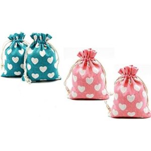 Autupy 20 paquetes de bolsas de arpillera de 5.5 x 3.5 in_1