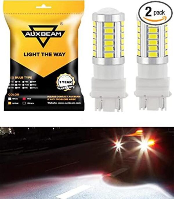 Auxbeam Bombilla LED de respaldo 3157 3156 T25 P275W_1