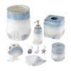 Avanti Linens Abstract Coastal Collection Cortina de_3