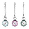 Avaner Reloj de solapa colgante con clip reloj de_4