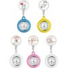 Avaner Reloj retráctil para enfermera reloj de solapa con_3