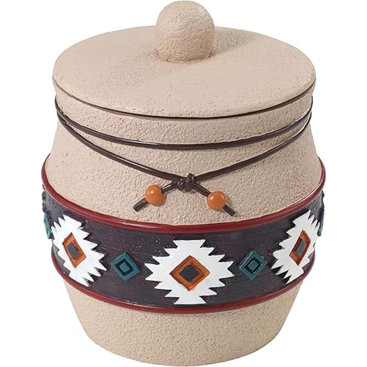 Avanti Linens Colección Navajo Dance tarro de algodón