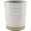 Avanti Linens Drift Collection Cesta de basura decorativa_1