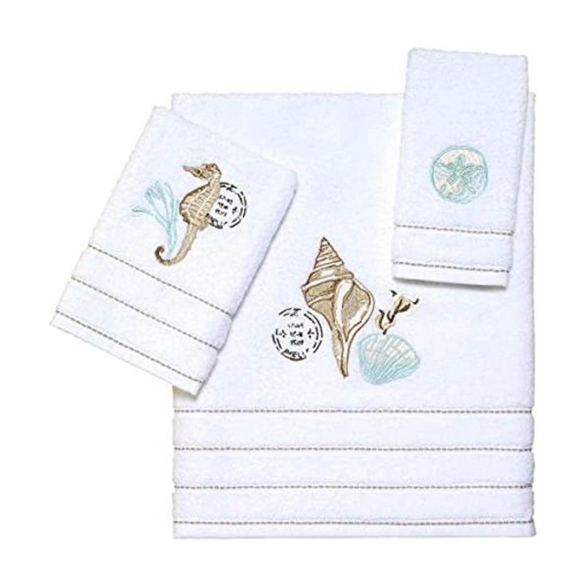 Avanti Linens Farmhouse Shell Juego de toallas 3