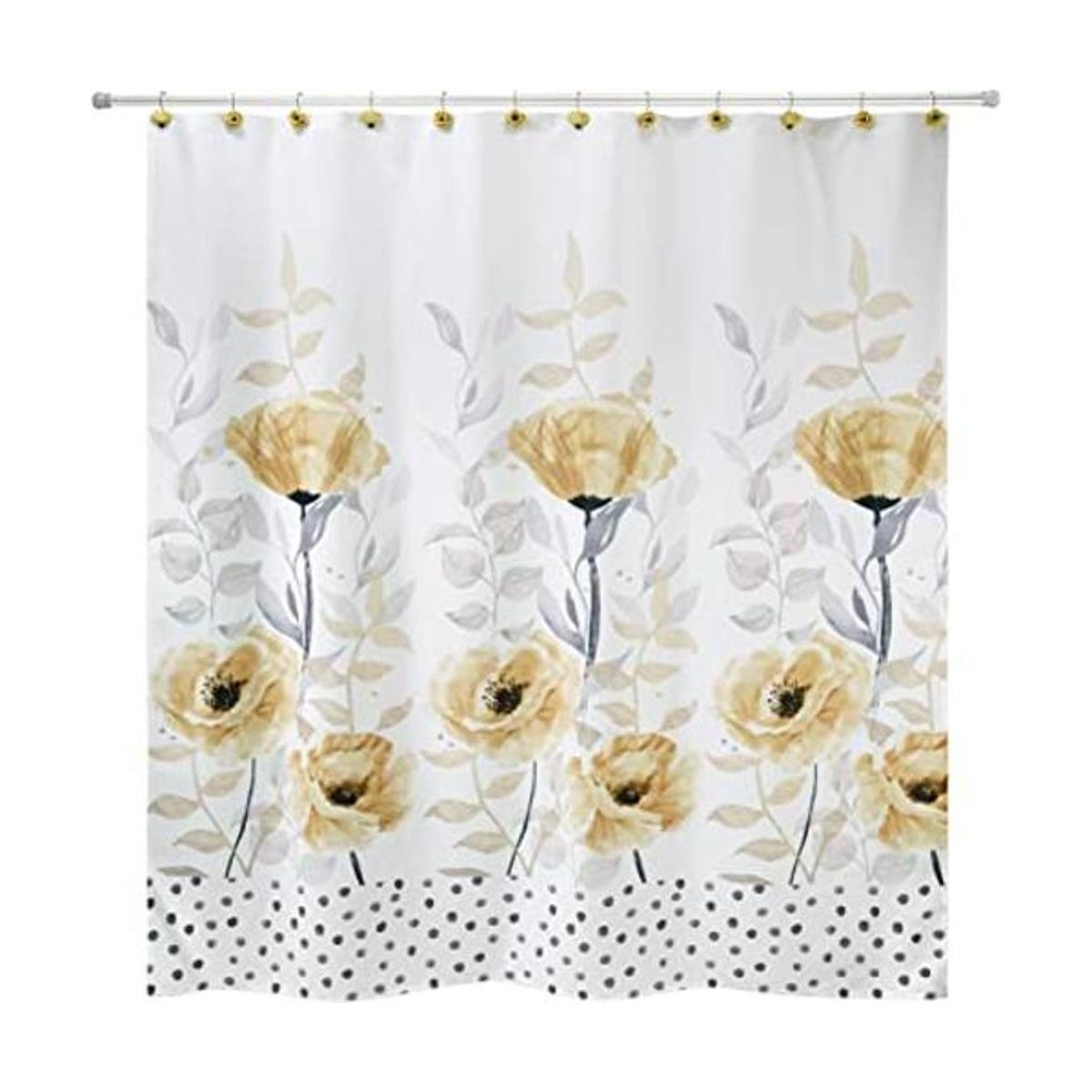 Avanti Linens Marielle Collection cortina de ducha color