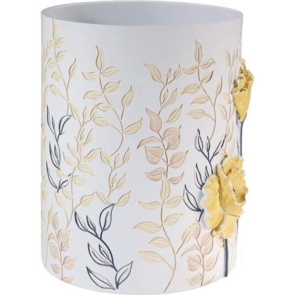 Avanti Linens Marielle Collection Papelera decorativa_3