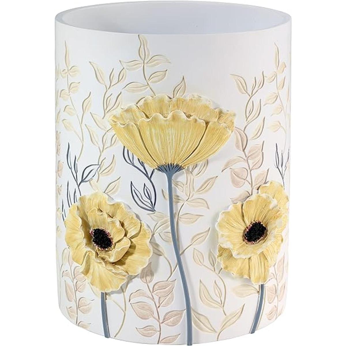 Avanti Linens Marielle Collection Papelera decorativa