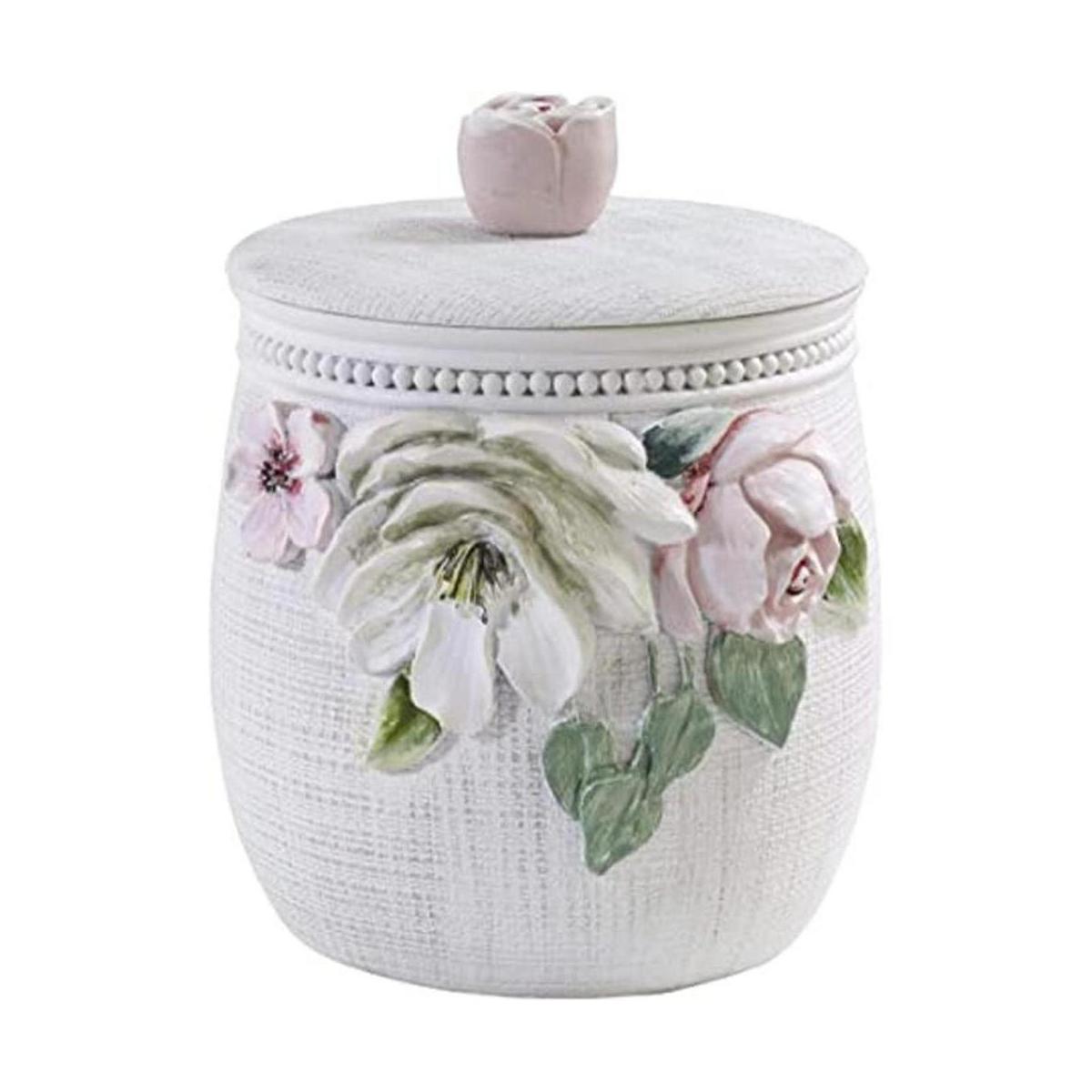 Avanti Linens Spring Garden Collection Tarro cubierto