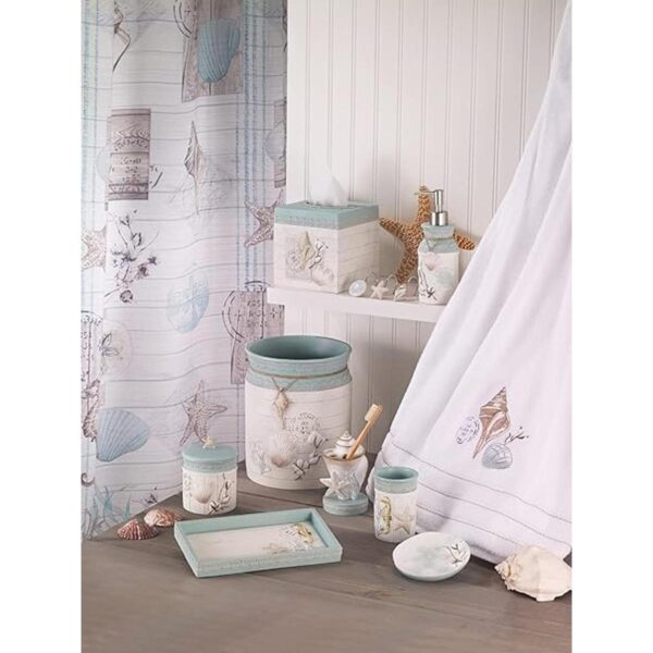 Avanti Linens Soporte para cepillo de dientes de cáscara_4