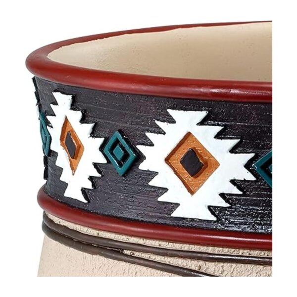 Avanti Linens Navajo Dance Collection papelera decorativa_2
