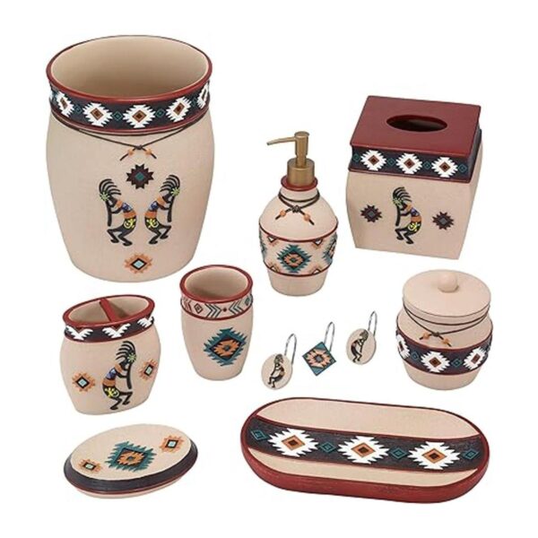 Avanti Linens Navajo Dance Collection juego de ganchos de_5