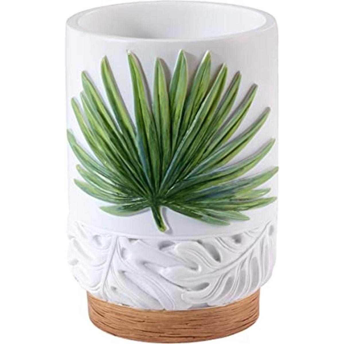 Avanti Linens Viva Palm Collection Vaso de baño color
