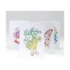 Aventuras en corte de papel Juego de tarjetas de flores_6