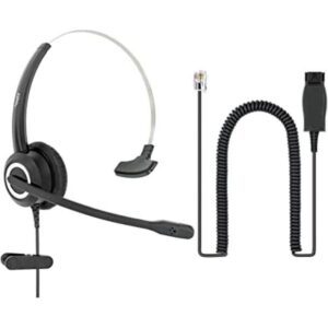 Avaya Auriculares de voz HD con adaptador HIS compatible