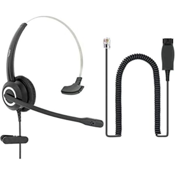Avaya Auriculares de voz HD con adaptador HIS compatible