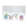 Aventuras en corte de papel Juego de tarjetas de flores_2
