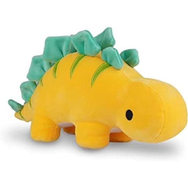 Avocatt Peluche de dinosaurio de estegosaurio amarillo_1