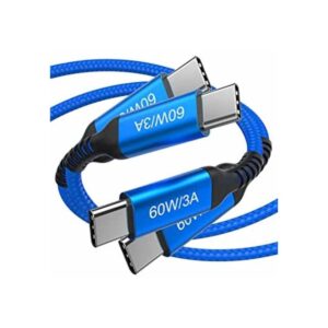 Awnuwuy Cable de carga USB C a USB C de 10 pies y 60 W_1