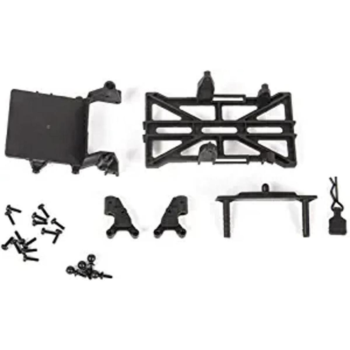 Axial Piezas de chasis Base de rueda larga de 5.264 in