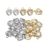 Aylifu 20pcs Cubic Zirconia Aleación Joyería Encantos En