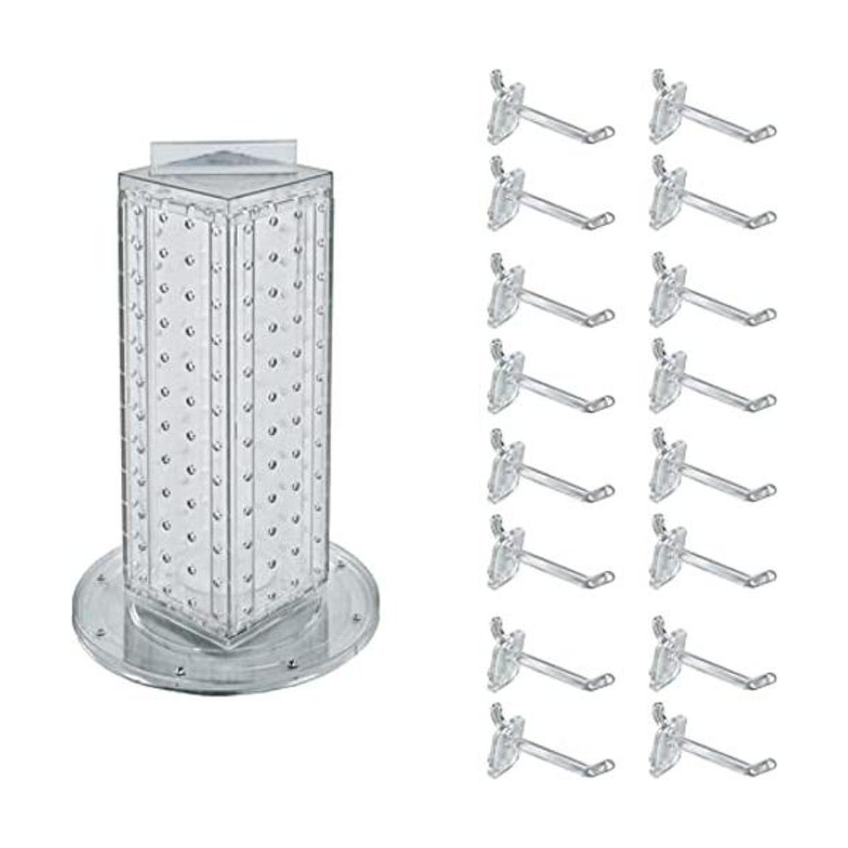 Azar Displays 700220CLR2C16 Kit de torre giratoria de
