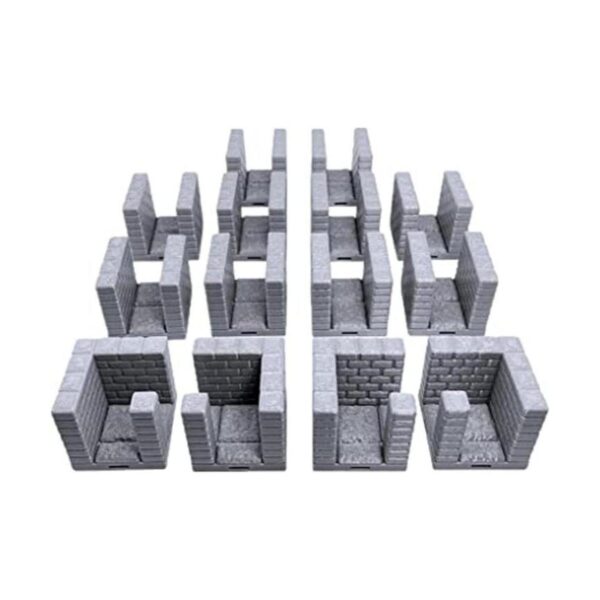 Azulejos de calabozo con bloqueo pasillos juegos de rol_1