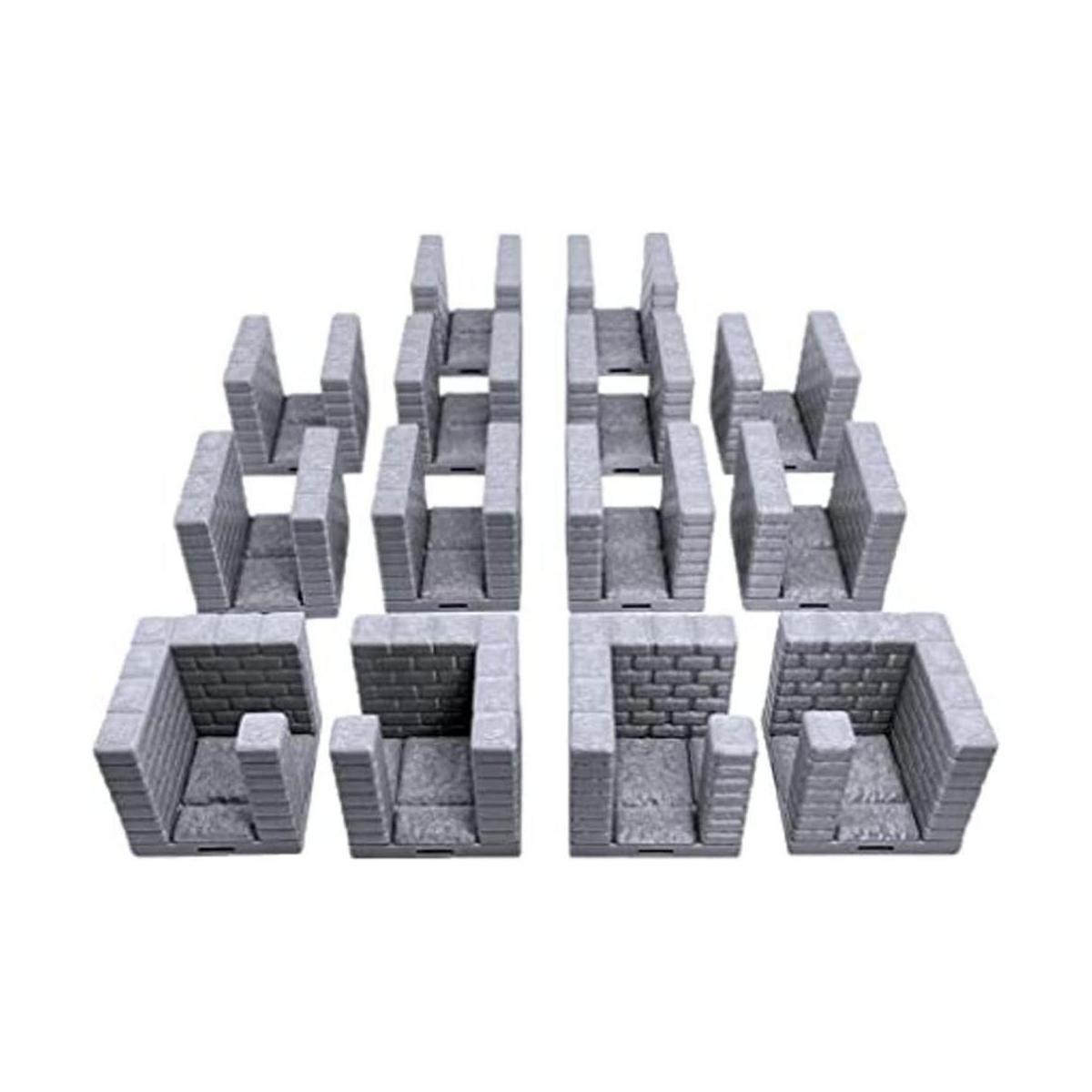 Azulejos de calabozo con bloqueo pasillos juegos de rol