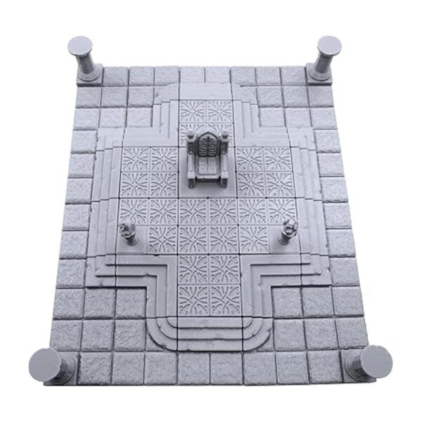 Azulejos de calabozo con bloqueo sala de trono mesa de_2