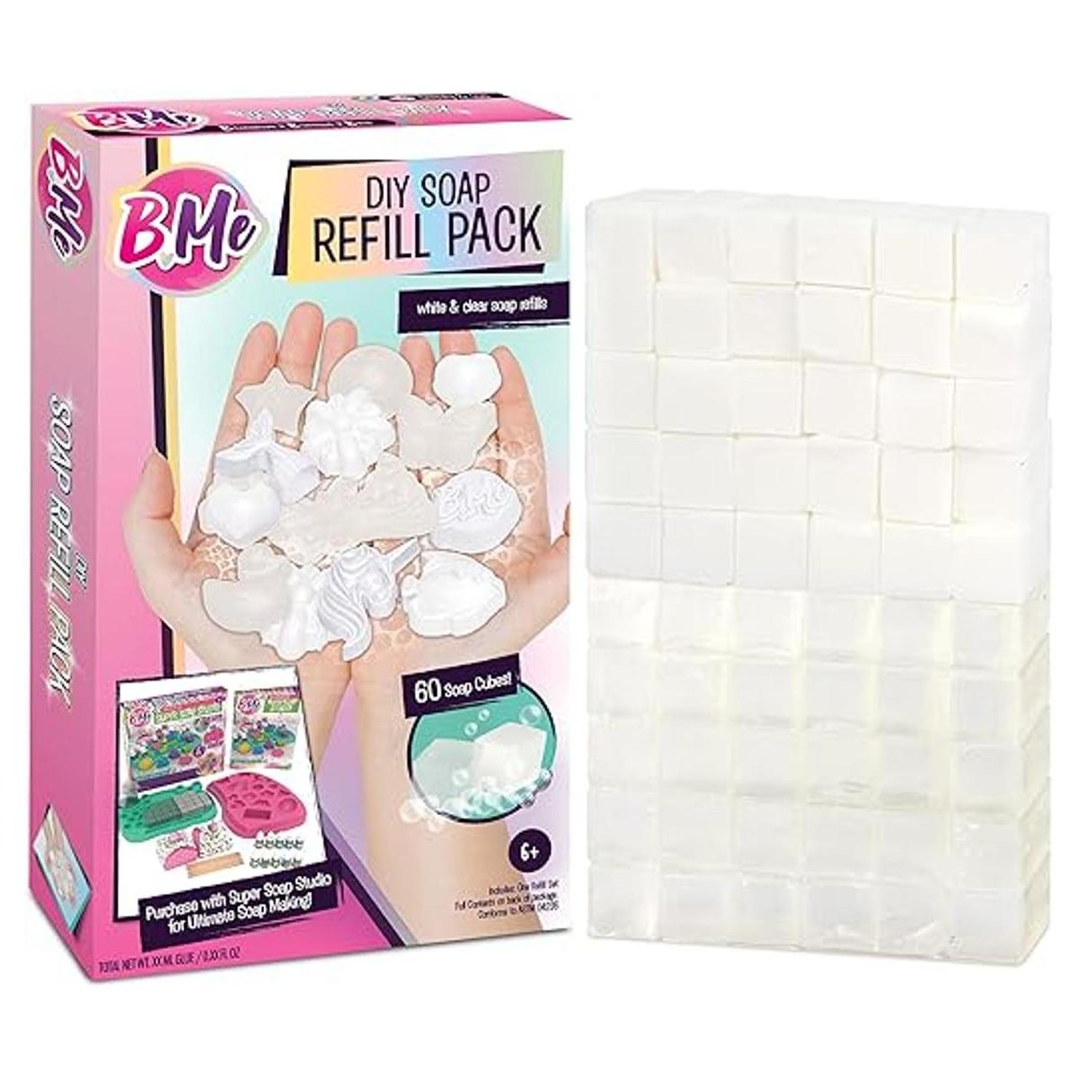 B Me Kit de repuesto para hacer jabón paquete de 60 cubos