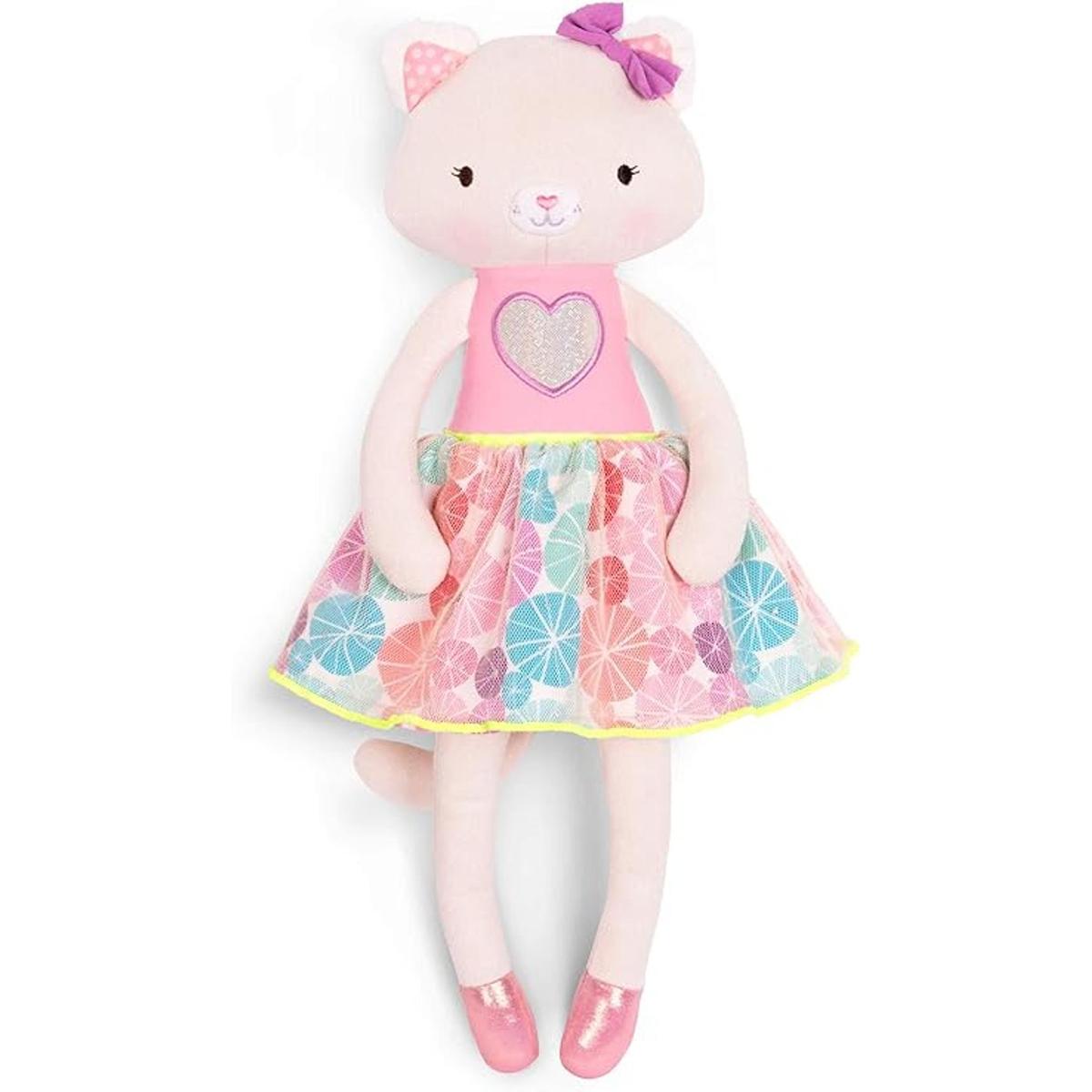 B. Toys Tippy Toes Cali Cat Muñeca de peluche suave y