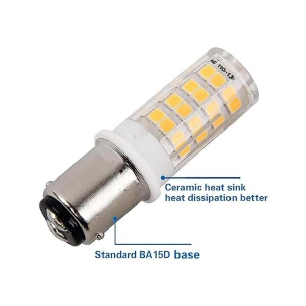 BA15D Bombilla LED de 120 V base de bayoneta doble 5 W