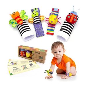 BABY K Muñequeras y calcetines de juguete para bebés_1
