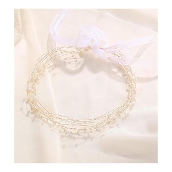 BABEYOND Diadema de boda para novia Bandas de cabello_5
