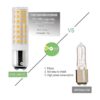 BA15D Bombilla LED bombilla LED BA15D regulable