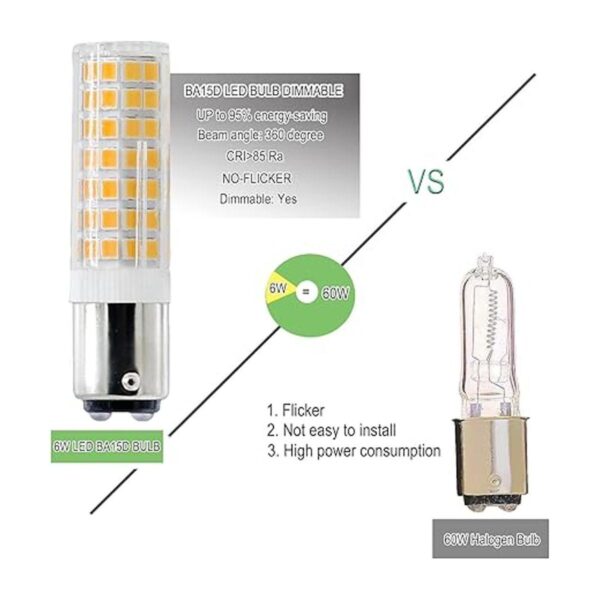 BA15D Bombilla LED bombilla LED BA15D regulable