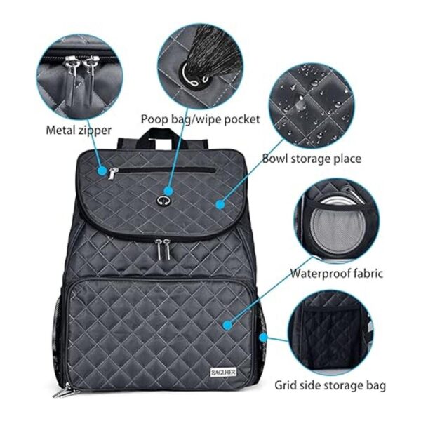 BAGLHER Bolsa de viaje para perros mochila aprobada por