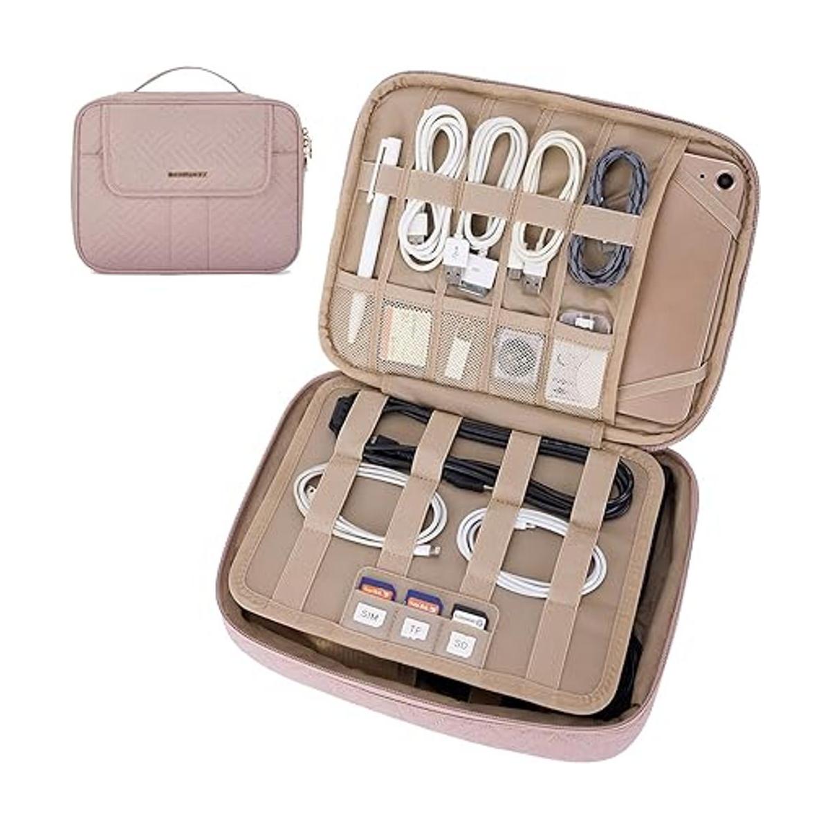 BAGSMART Organizador electrónico bolsa de cable de viaje