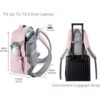 BAGSMART Mochila para cámara DSLR o SLR con espacio para_5