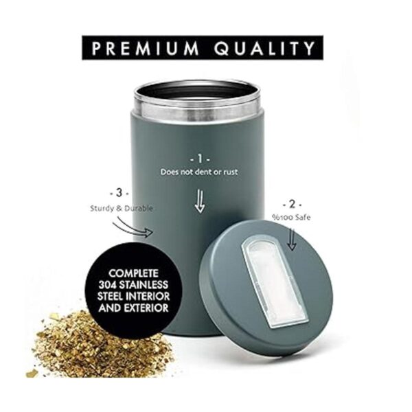 BALIBETOV Yerba Mate Contenedor Yerbero con boquilla