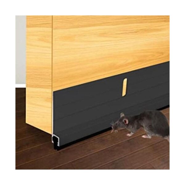 BAINING Metal Door Draft Stopper 36 Inch Under Door Sweep_1