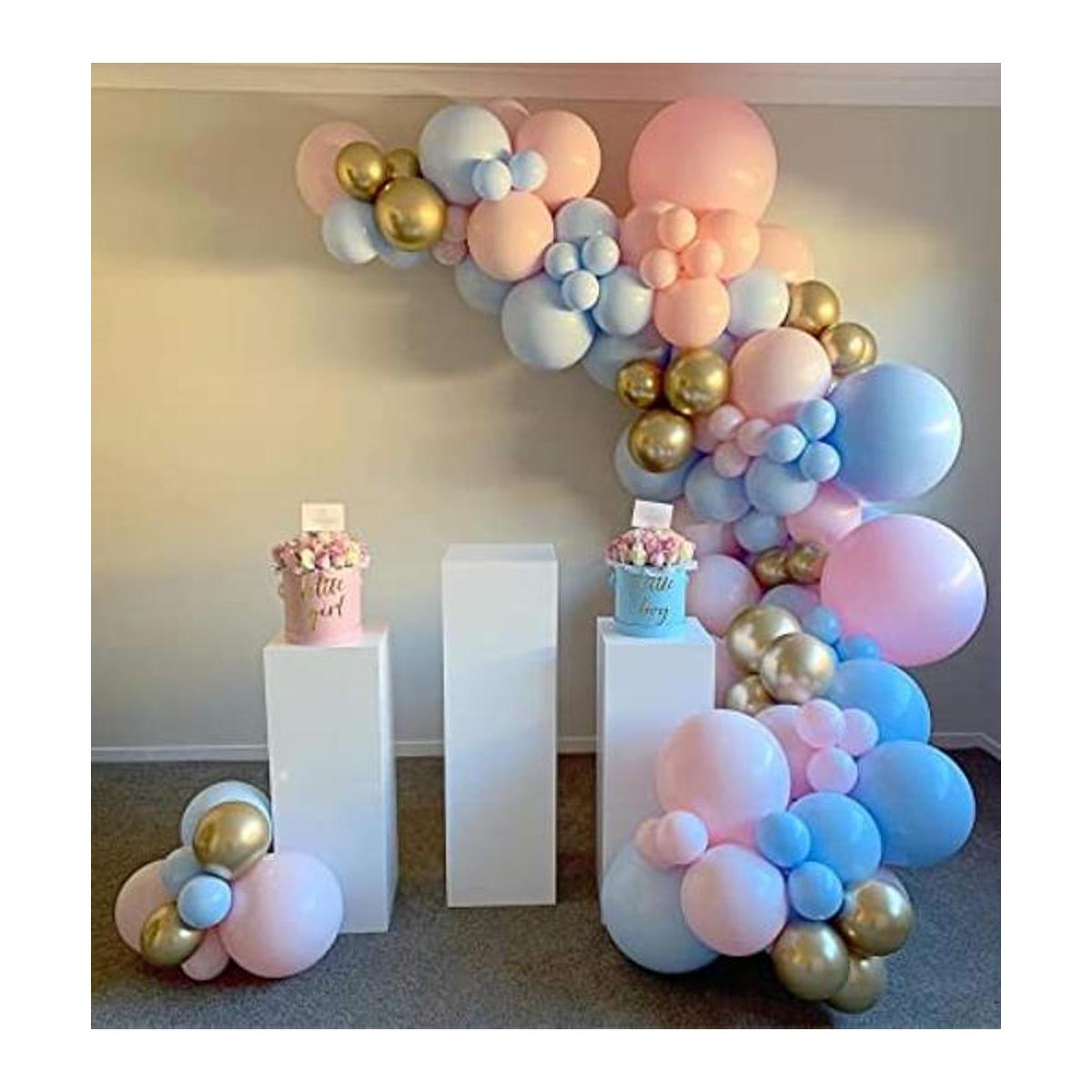 BALONAR Globos de látex metalizado y cromado para