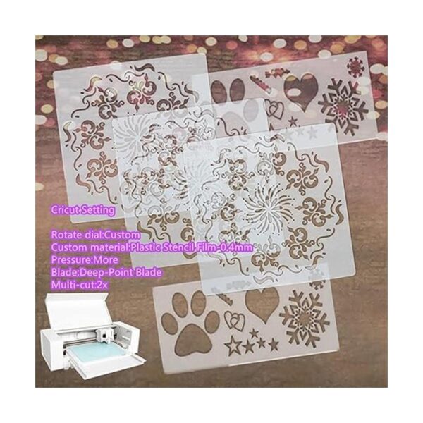 BANLTRE 12 hojas de Mylar de 7.5 mil de 12 x 12 pulgadas_4