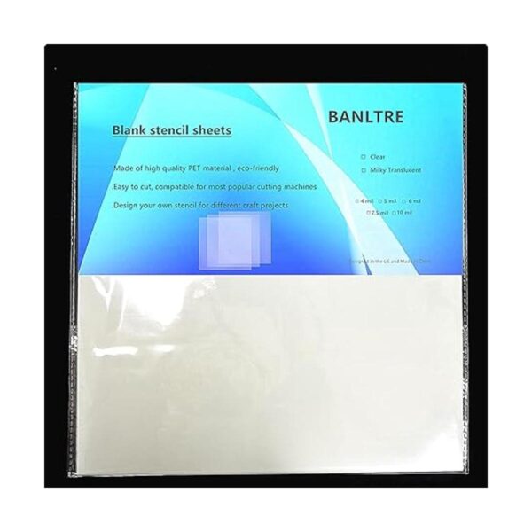 BANLTRE 12 hojas de Mylar de 7.5 mil de 12 x 12 pulgadas_6