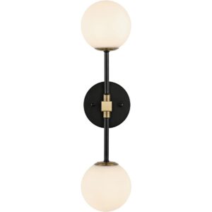 BAODEN Moderno aplique de pared de 2 luces industrial de_1