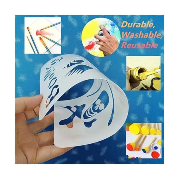 BANLTRE Hoja de 12 x 24 pulgadas 10 hojas de Mylar de 7.5_6